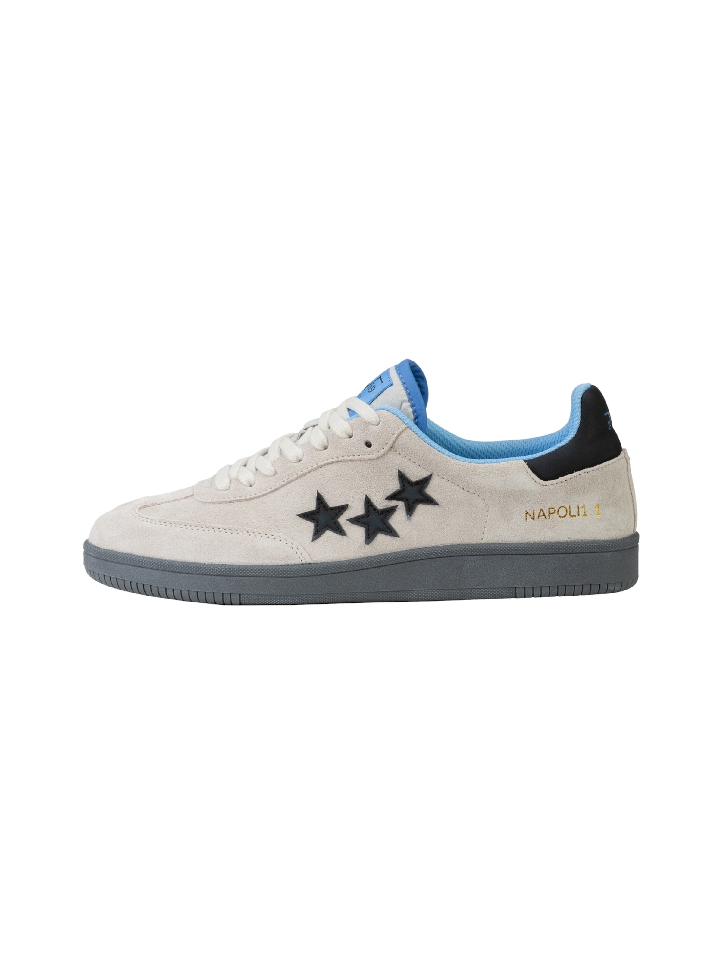 19V69 ITALIA Platform trainers 'Napoli 1.1 ' in Beige: front