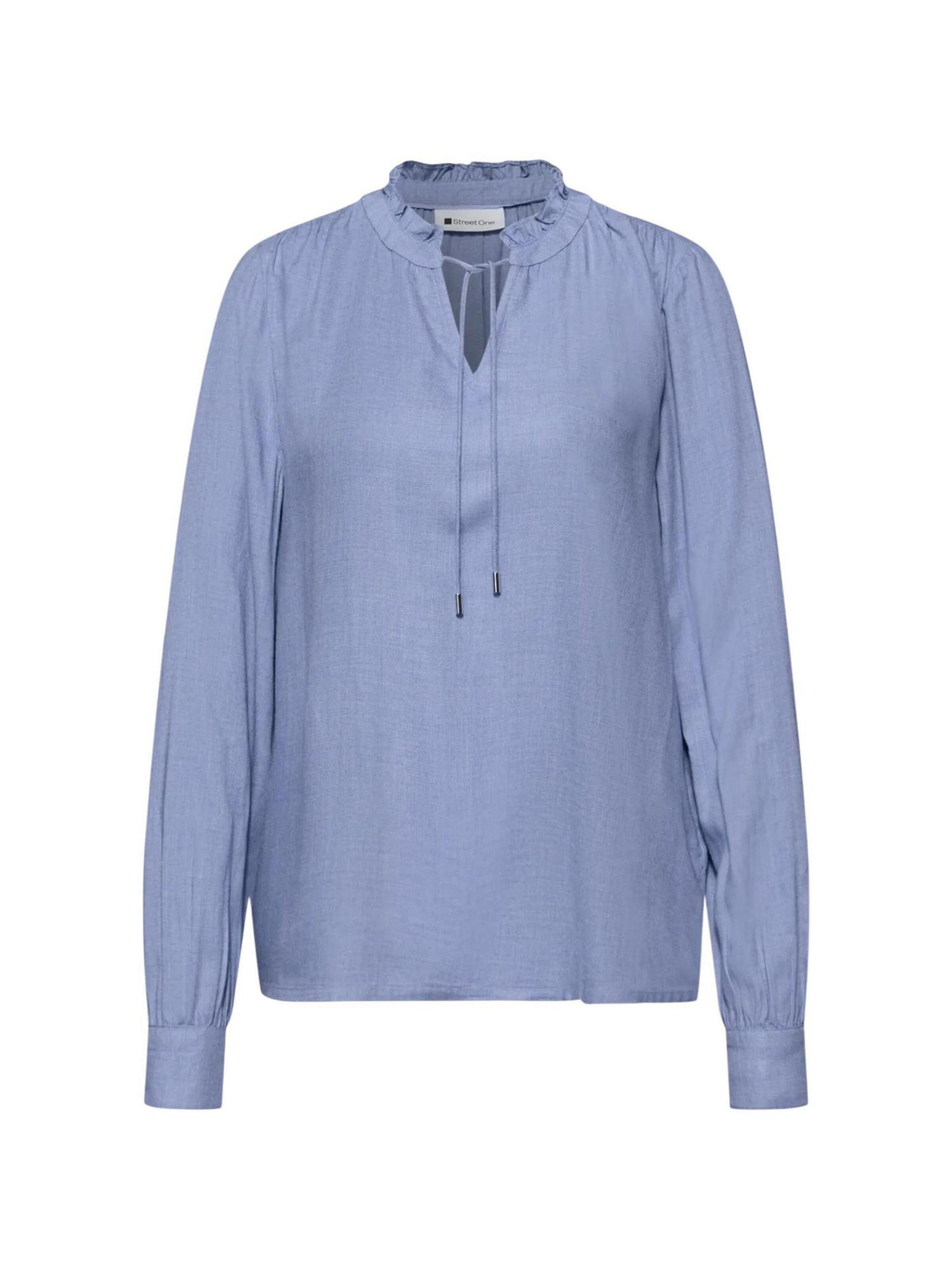 Camicia da donna '346374' di STREET ONE in blu: frontale