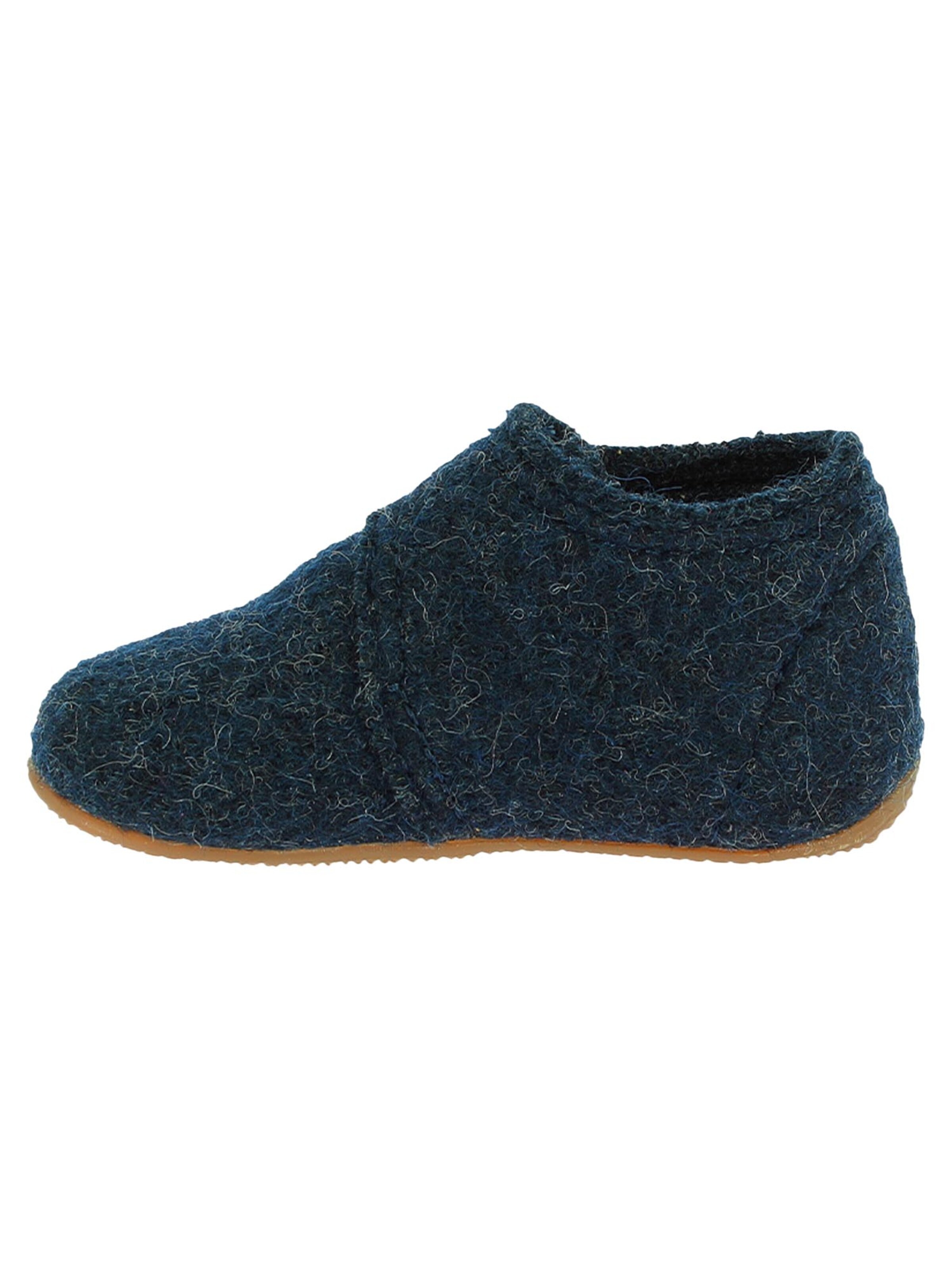 Living Kitzbühel Slipper 'Schurwolle' in Blue