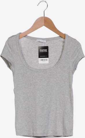 Bershka Top & Shirt in S in Grey: front