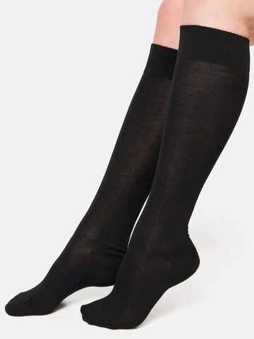 Nur Die Knee High Socks ' Bambus ' in Black
