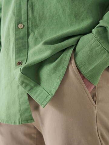 Salsa Jeans Regular fit Overhemd in Groen