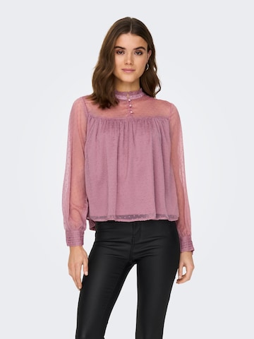 ONLY - Blusa 'Ana Elisa' em rosa: frente