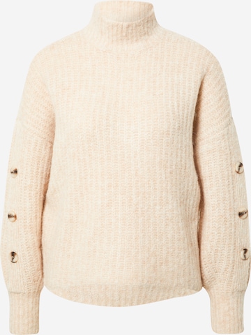 VERO MODA Sweater 'Tonia' in Beige: front