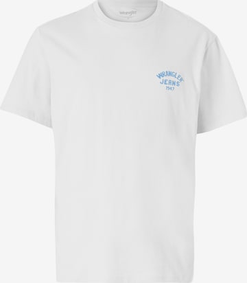 WRANGLER Футболка в Белый: спереди