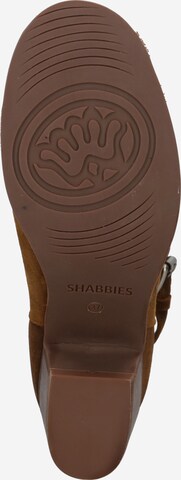 SHABBIES AMSTERDAM Ankle Boots in Brown