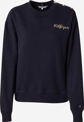 TOMMY HILFIGER Sweatshirt in Blauw: voorkant