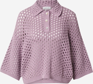Pull-over 'Anaya' EDITED en violet : devant