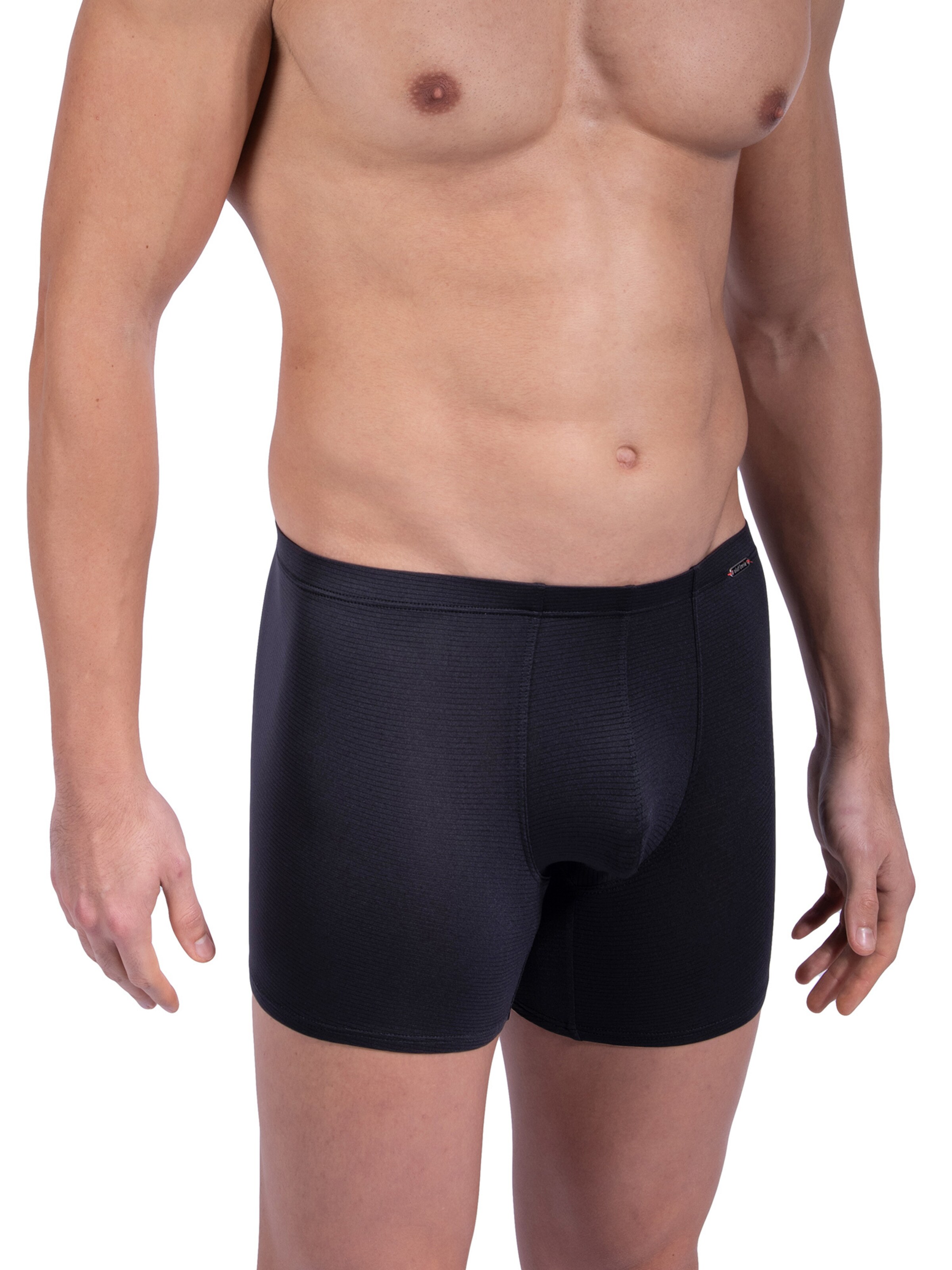 Boxers ' RED1201 Boxerpants ' Olaf Benz en noir : devant