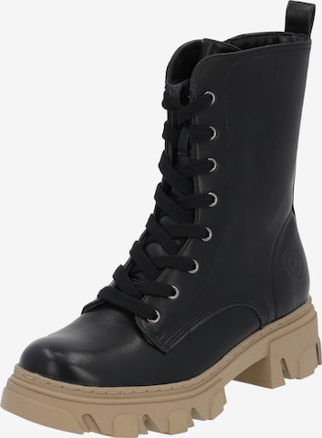 Palado Lace-Up Boots 'Lefkada 2' in Black: front
