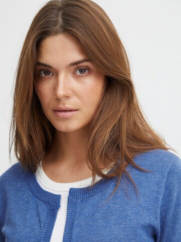 PULZ Jeans - Casaco de malha 'Sara' em azul