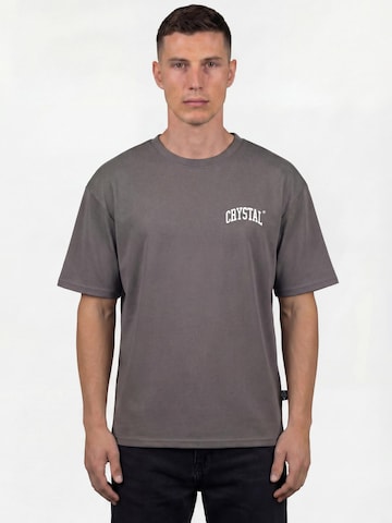 Crystal Paris Shirt 'Big City'‌‌‌‌‌‌‌ in Grau
