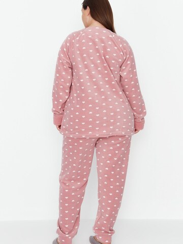 Trendyol Curve - Pijama en rosa