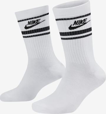 Chaussettes Nike Sportswear en blanc