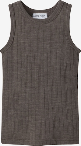 NAME IT Undershirt in Grey: front