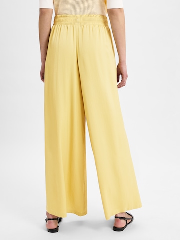Wide Leg Pantalon 'Ceiling' DRYKORN en jaune