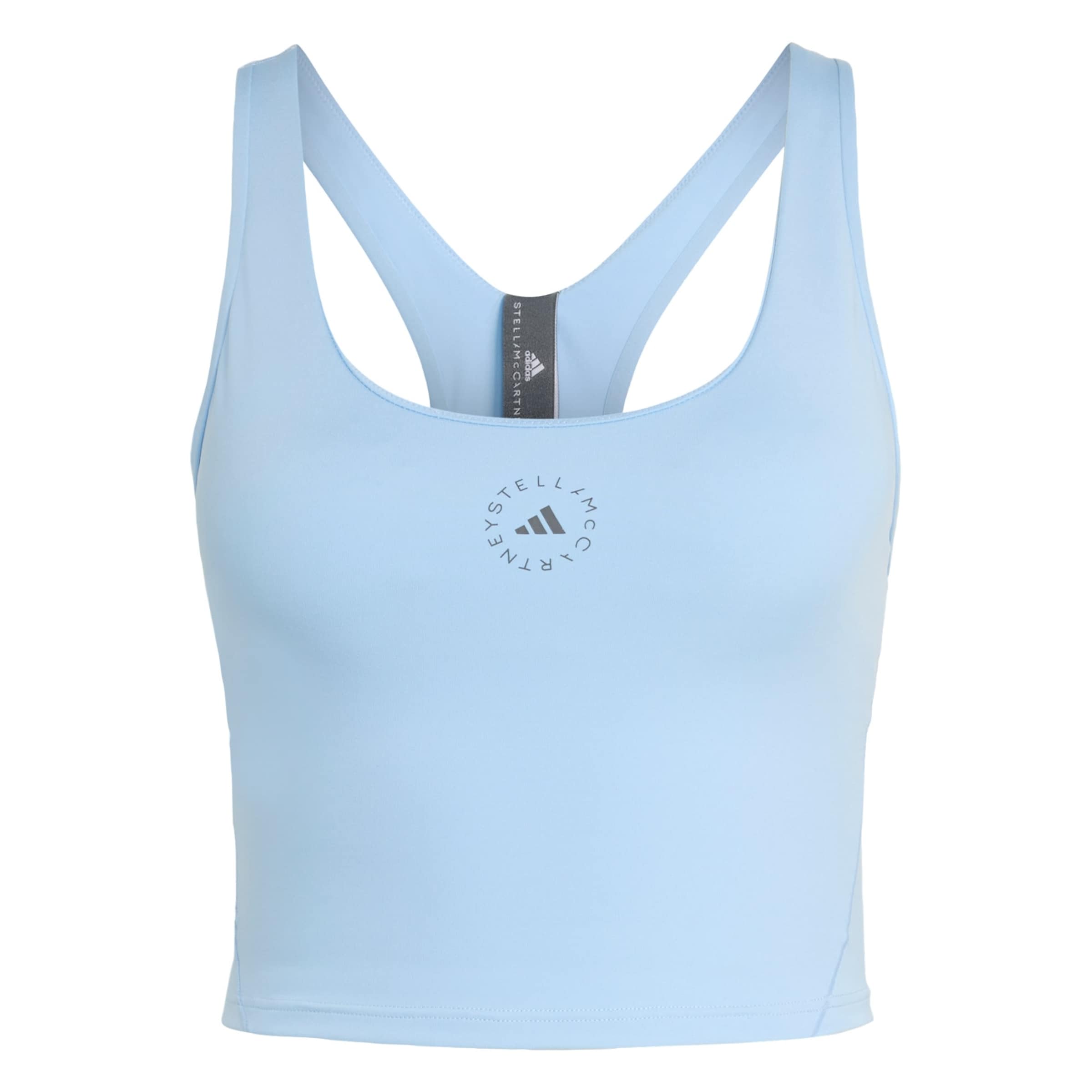 Haut de sport ADIDAS BY STELLA MCCARTNEY en bleu : devant