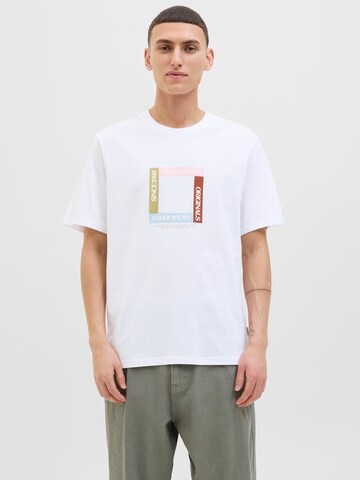 JACK & JONES Shirt in White: front