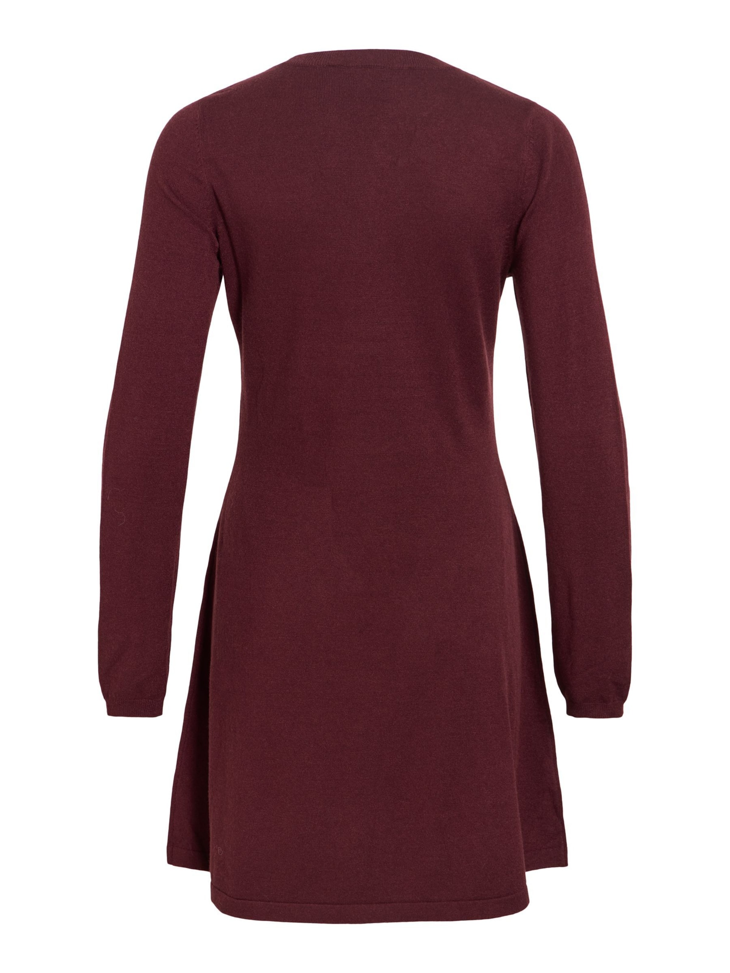 Robes en maille 'VIComfy' VILA en marron