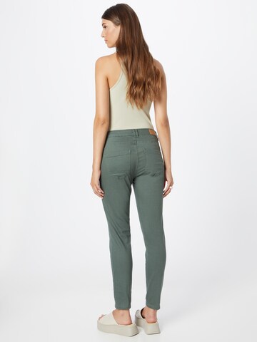 Skinny Pantalon Fransa en vert