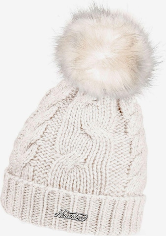 Neverless Mütze 'Model 2011' in Beige: Vorderseite