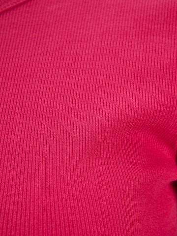 JJXX Μπλουζάκι 'Feline' σε ροζ