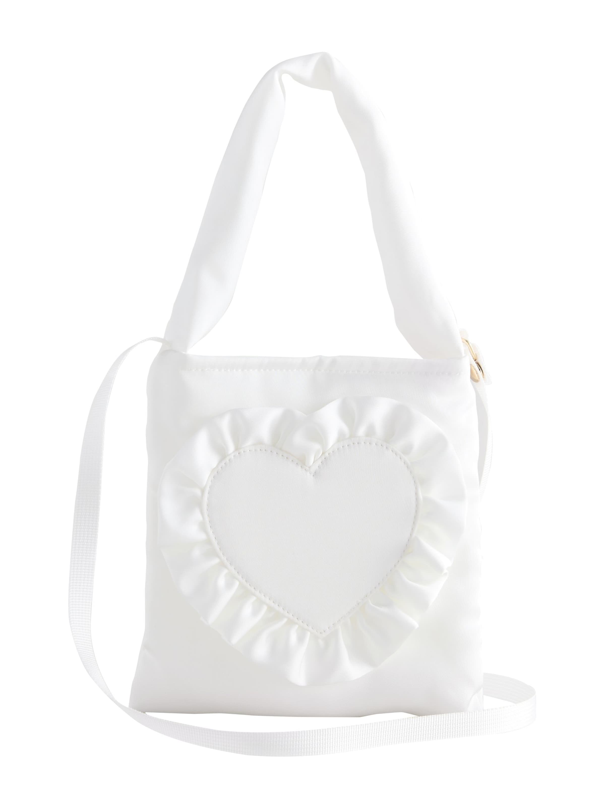 Next Táskák - fehér: elől