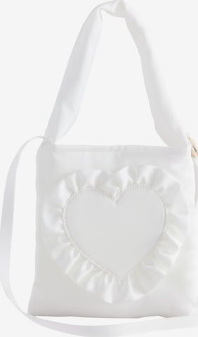 Next Laukku värissä valkoinen: etupuoli