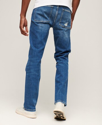 Coupe slim Jean Superdry en bleu