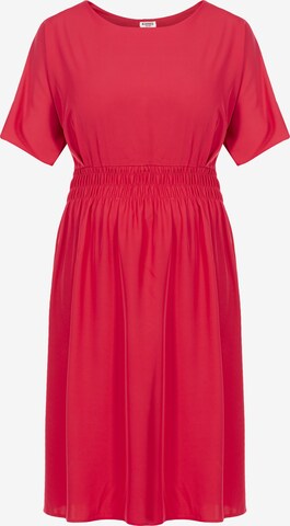 Karko Cocktail Dress in Pink: front