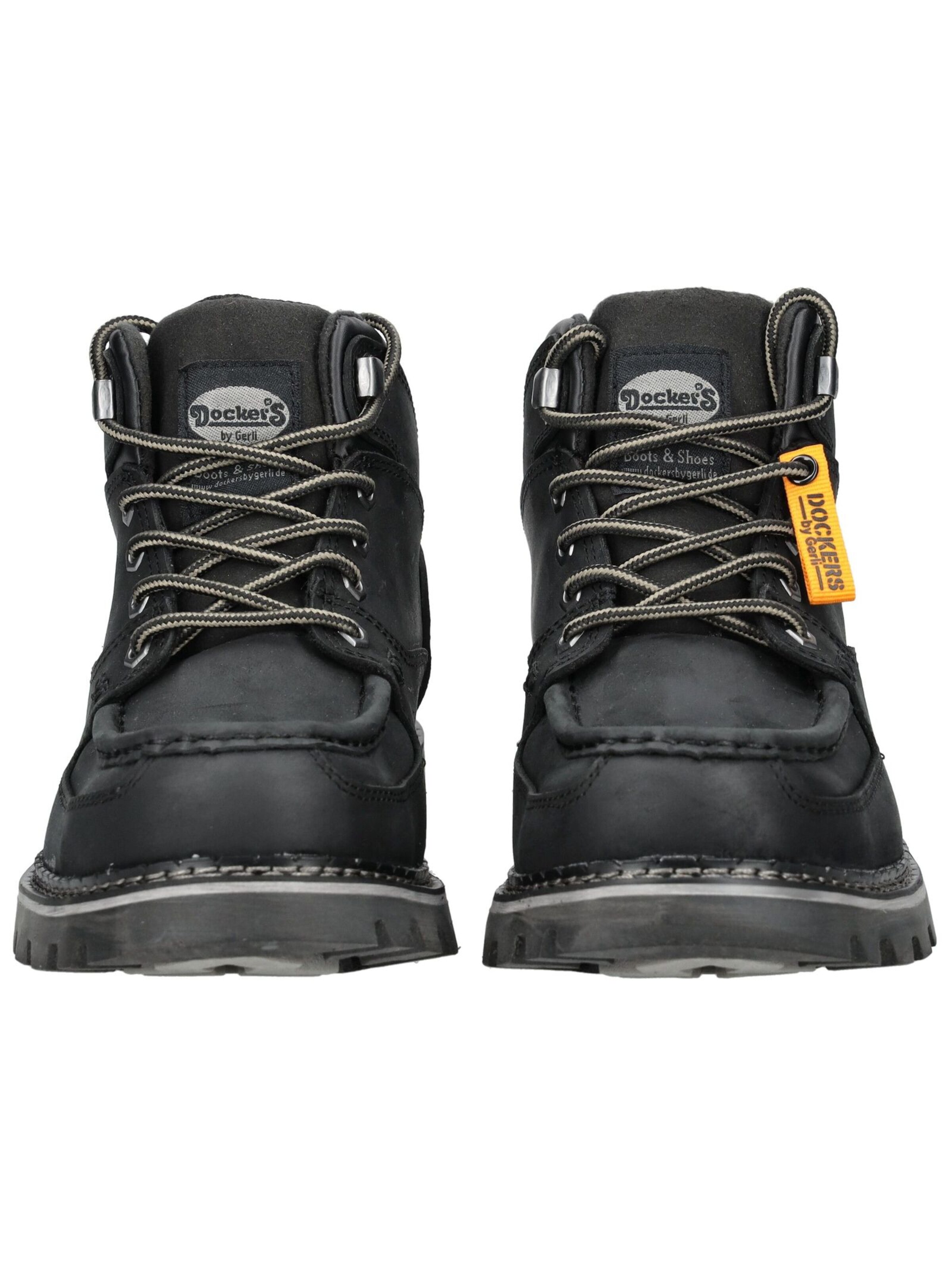 Dockers by Gerli Schnürboots in Schwarz