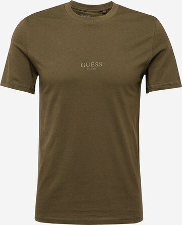 GUESS T-Shirt 'AIDY' in Grün: predná strana