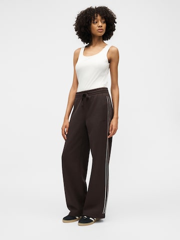 ADIDAS ORIGINALS Wide leg Byxa 'STUDDED' i brun