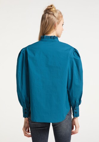 myMo ROCKS Blouse in Blauw