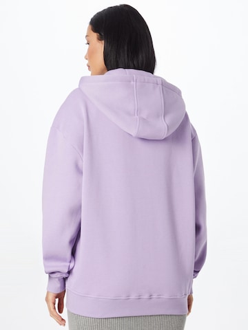 Urban Classics Zip-Up Hoodie in Purple