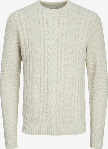 JACK & JONES Pullover 'JJCraig' i hvid: forside