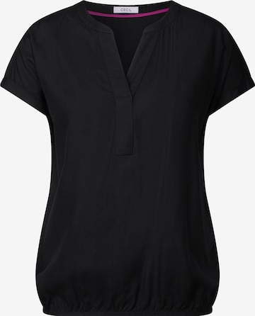 CECIL Bluse in Schwarz: Vorderseite