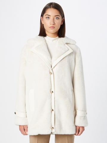 Manteau d’hiver LIU JO JEANS en blanc : devant