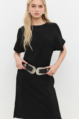 No Matter What Kleid in Schwarz: Vorderseite