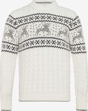 Redbridge Sweater 'Norwalk' in White: front