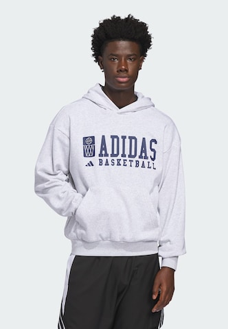 ADIDAS PERFORMANCE Sweatshirt in Grijs: voorkant