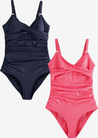 Next Uimapuku värissä laivastonsininen / vaaleanpunainen, Tuotenäkymä