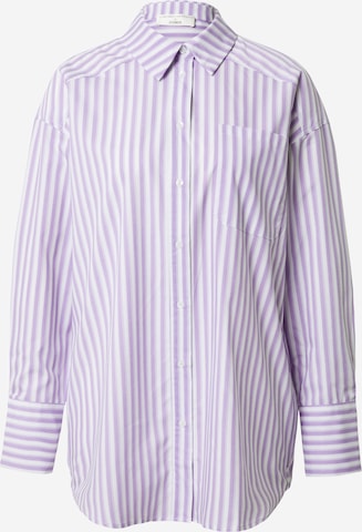 Guido Maria Kretschmer Women Blouse 'Emmy' in Purple: front