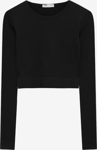 Pull&Bear Shirt in Black: front