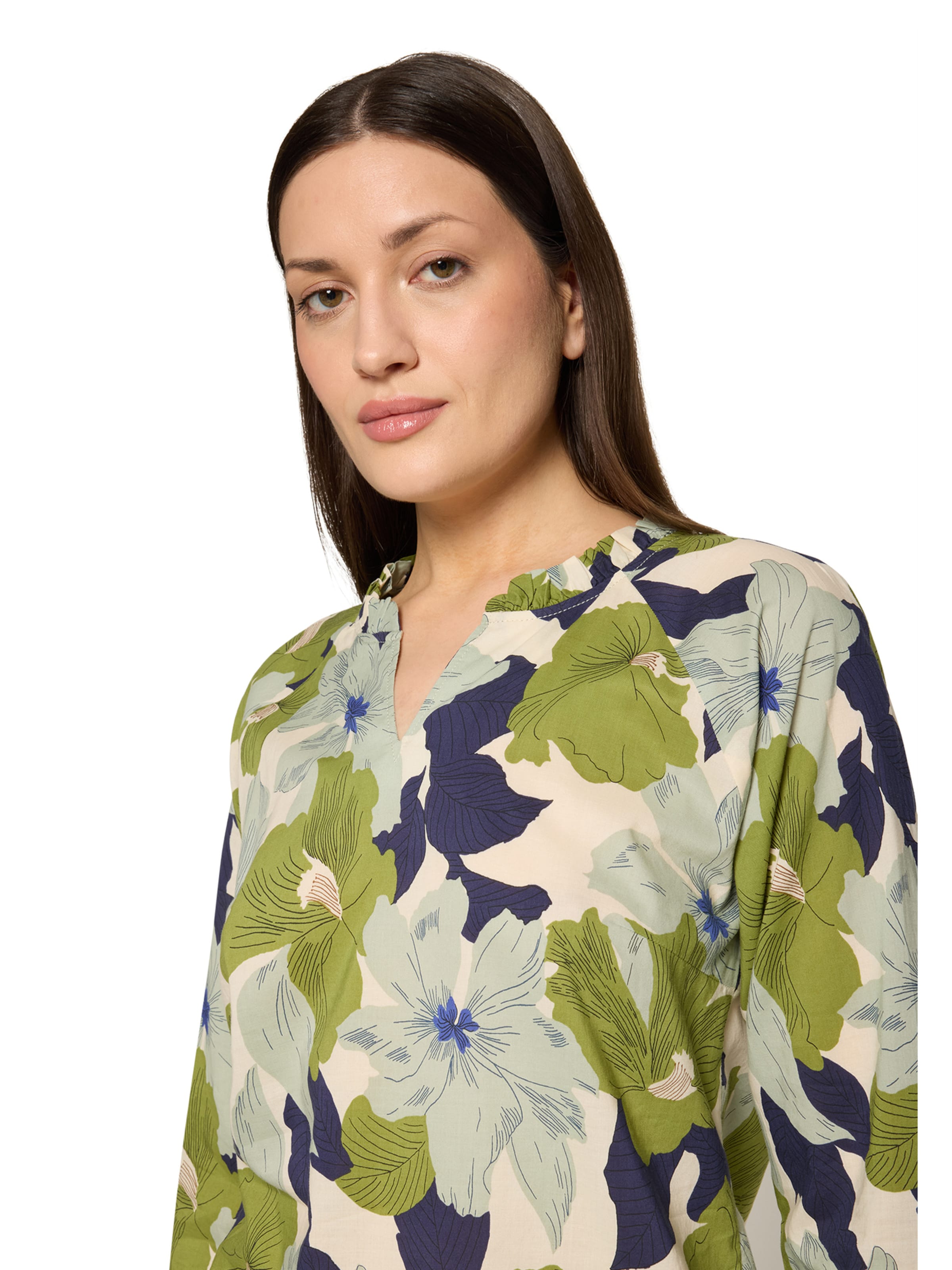 Cartoon Blouse in White