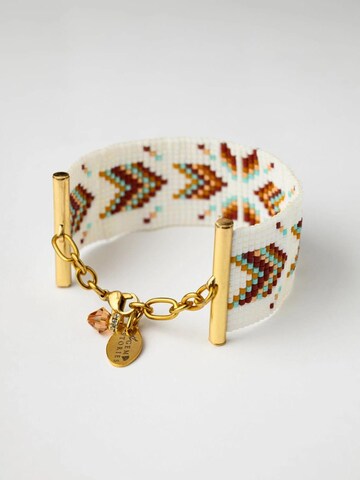 THE GEM STORIES JEWELRY - Pulsera en marrón