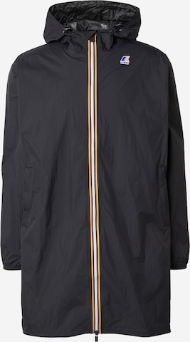 melns K-Way Funkcionāla jaka 'Le Vrai Eiffel 4.0 East': no priekšpuses