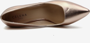 Celena - Sapatos de salto 'Carlotta' em castanho