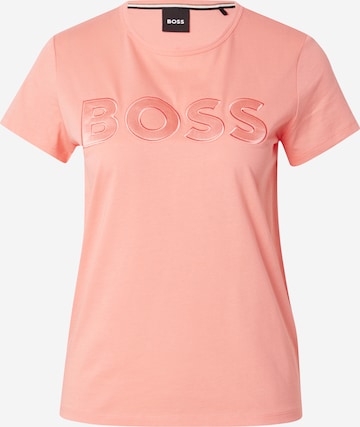 BOSS Black Shirts 'Eventsa' i orange: forside