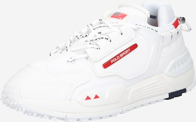 Polo Ralph Lauren Sneakers low i mørkeblå / rød / hvit, Produktvisning